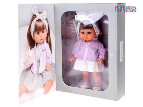 [ZA5876] Urocza lalka Jaśminka z długimi włosami 38cm w eleganckim ubranku