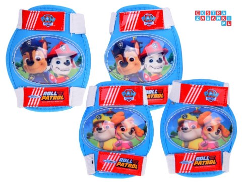 [ SP0849 ] Zapinane ochraniacze na łokcie S i kolana M dla dzieci Psi Patrol