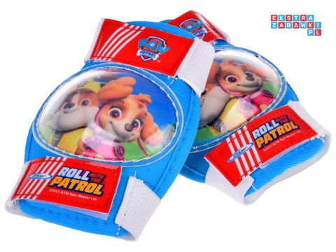 [ SP0849 ] Zapinane ochraniacze na łokcie S i kolana M dla dzieci Psi Patrol