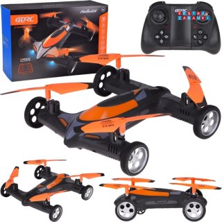 [RC0725 PO] Zdalnie sterowany dron Quadkopter z kamerką 2w1 lata jeździ