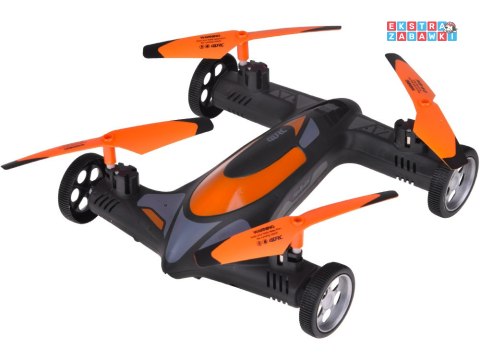 [RC0725 PO] Zdalnie sterowany dron Quadkopter z kamerką 2w1 lata jeździ