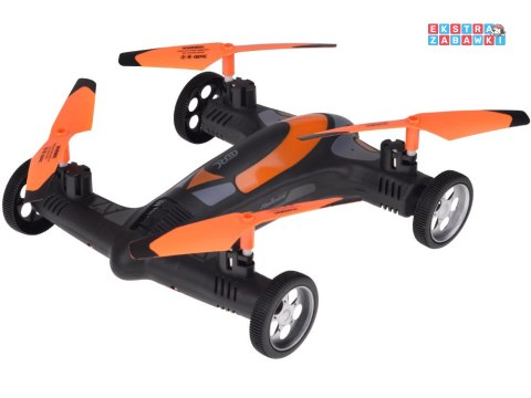 [RC0725 PO] Zdalnie sterowany dron Quadkopter z kamerką 2w1 lata jeździ