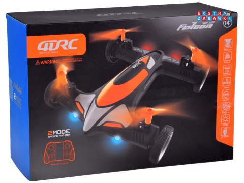 [RC0725 PO] Zdalnie sterowany dron Quadkopter z kamerką 2w1 lata jeździ