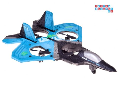 Zdalnie sterowany Dron Myśliwiec Raptor świecący quadcopter RC0726 NI