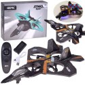Zdalnie sterowany Dron myśliwiec Raptor świecący quadcopter RC0726 SR
