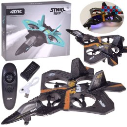 Zdalnie sterowany Dron myśliwiec Raptor świecący quadcopter RC0726 SR