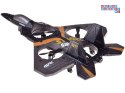 Zdalnie sterowany Dron myśliwiec Raptor świecący quadcopter RC0726 SR
