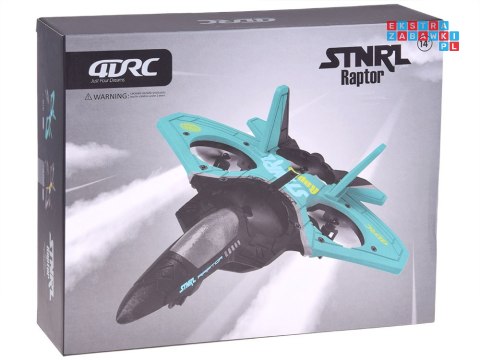 Zdalnie sterowany Dron myśliwiec Raptor świecący quadcopter RC0726 SR