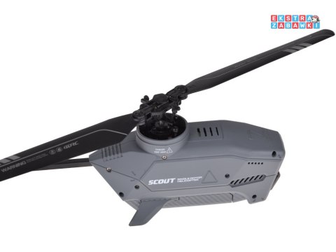 [RC0724] Zdalnie sterowany futurystyczny helikopter Scout nowoczesny design