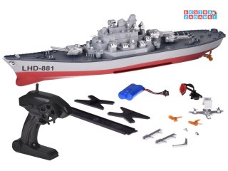[RC0736] Zdalnie sterowany ogromny statek pancernik LHD-881 skala 1:390