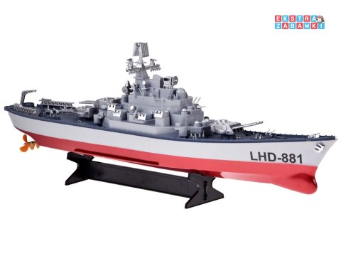 [RC0736] Zdalnie sterowany ogromny statek pancernik LHD-881 skala 1:390