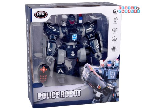 [RC0731] Zdalnie sterowany robot policyjny chodzi, tańczy, strzela i świeci