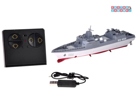 [RC0733] Zdalnie sterowany statek bitewny niszczyciel DD-055 skala 1:890
