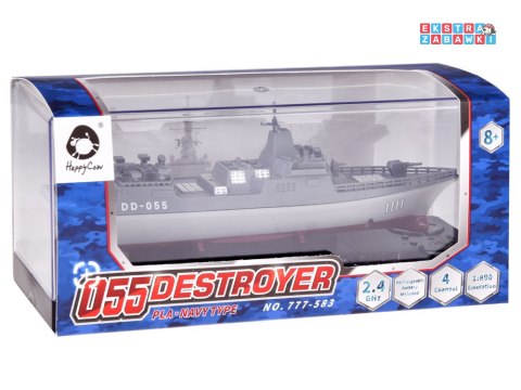 [RC0733] Zdalnie sterowany statek bitewny niszczyciel DD-055 skala 1:890
