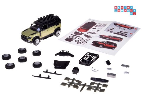 [ZA5950] Zestaw Metalowe Auto TUNING Licencjonowany Land Rover Defender 110