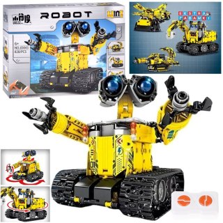 [RC0738] Zestaw klocków 4w1 złóż zdalnie sterowane roboty i maszyny 828 el.