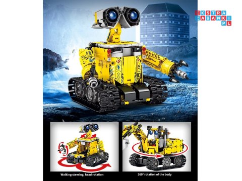 Zestaw klocków 4w1 Złóż zdalnie sterowane ROBOTY i MASZYNY 828-ele RC0738