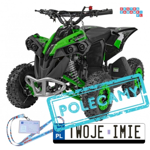 [ATV-3A] Quad RENEGADE HIPERFECT 49CC spalinowy jednocylindrowy dwusuwowy - zielony