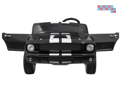 [PA0336] Mustang SHELBY GT 350 na akumulator 2x200W 24V/7Ah klasyk dwuosobowe EVA Bluetooth pilot - czarny
