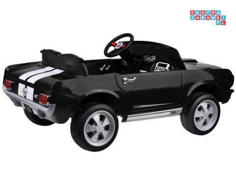 [PA0336] Mustang SHELBY GT 350 na akumulator 2x200W 24V/7Ah klasyk dwuosobowe EVA Bluetooth pilot - czarny