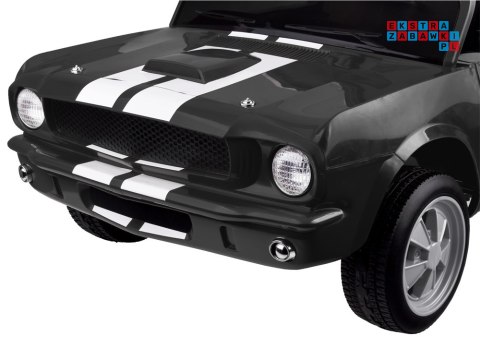 [PA0336] Mustang SHELBY GT 350 na akumulator 2x200W 24V/7Ah klasyk dwuosobowe EVA Bluetooth pilot - czarny