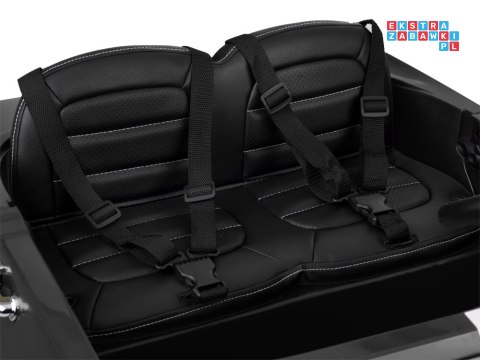 [PA0336] Mustang SHELBY GT 350 na akumulator 2x200W 24V/7Ah klasyk dwuosobowe EVA Bluetooth pilot - czarny