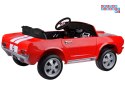 [PA0336] Mustang SHELBY GT 350 na akumulator 2x200W 24V/7Ah klasyk dwuosobowe EVA Bluetooth pilot - czerwony