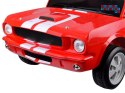 [PA0336] Mustang SHELBY GT 350 na akumulator 2x200W 24V/7Ah klasyk dwuosobowe EVA Bluetooth pilot - czerwony