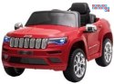 [PA0260M] Auto JEEP lakierowany na akumulator 12V/7Ah EVA wolny start ekoskóra - czerwony