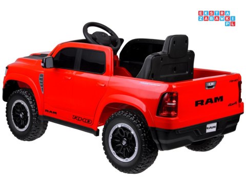 [PA0322] Pickup RAM na akumulator 4x25W 12V/10Ah z pilotem ekoskóra paka wolny start - czerwony