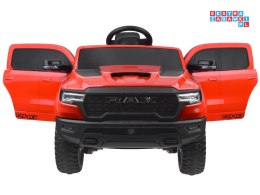 [PA0322] Pickup RAM na akumulator 4x25W 12V/10Ah z pilotem ekoskóra paka wolny start - czerwony