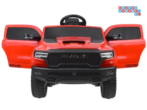 [PA0322] Pickup RAM na akumulator 4x25W 12V/10Ah z pilotem ekoskóra paka wolny start - czerwony