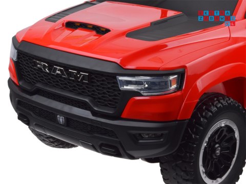 [PA0322] Pickup RAM na akumulator 4x25W 12V/10Ah z pilotem ekoskóra paka wolny start - czerwony