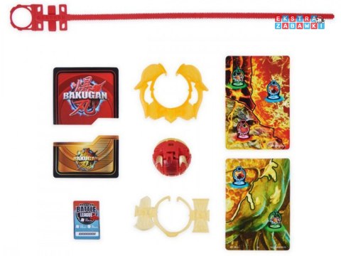 [ZA5994] Bakugan-puszka kolekcjonerska z figurkami i kartami