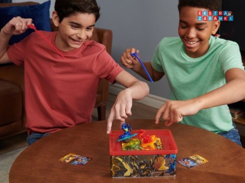 [ZA5994] Bakugan-puszka kolekcjonerska z figurkami i kartami