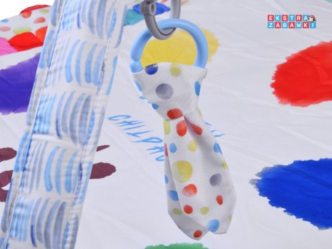[ZA5911] Duża mata edukacyjna dla dziecka karty kontrastowe gryzaki zabawki