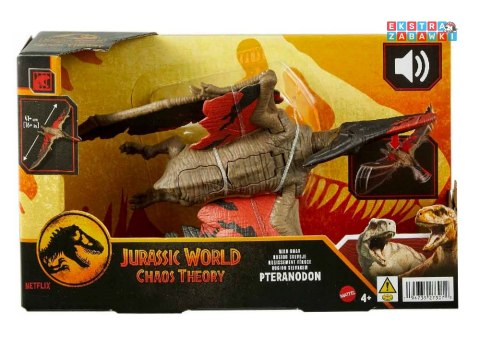 [ZA6059] Figurka dinozaur Pteranodon Jurassic World dźwięk ruchome elementy