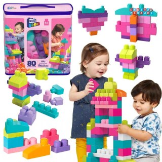 [ZA5525] Fisher Price pierwsze duże klocki Mega Bloks 80 el. dla dzieci