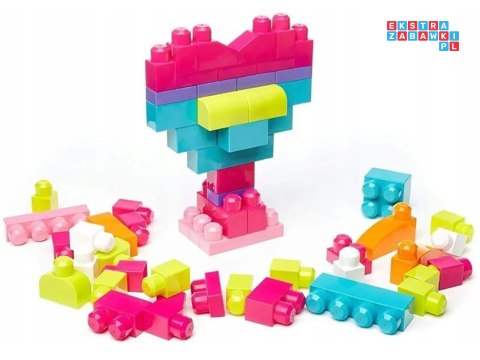 Fisher Price Pierwsze duże Klocki Mega Bloks 80 ele dla dzieci ZA5525