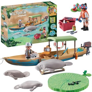 [ZA5997] Klocki Playmobil wycieczka łodzią Wiltopia zestaw 71 el.