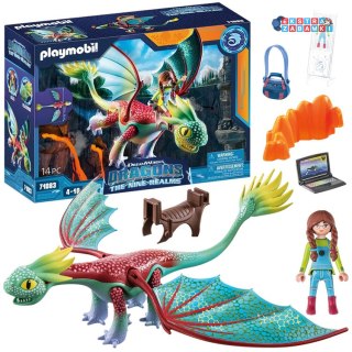 [ZA5998] Klocki Playmobil figurka smoka zestaw 14 elementów