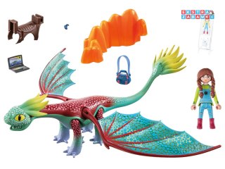 [ZA5998] Klocki Playmobil figurka smoka zestaw 14 elementów