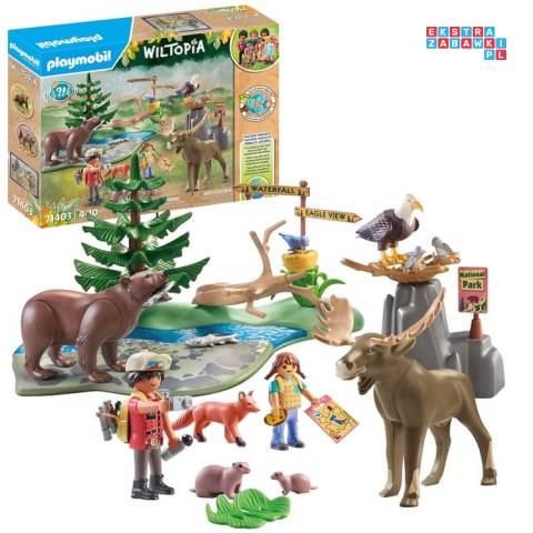 Klocki Playmobill 71403 Zwierzęta Ameryki Północnej. Zestaw 54elem/ ZA5999