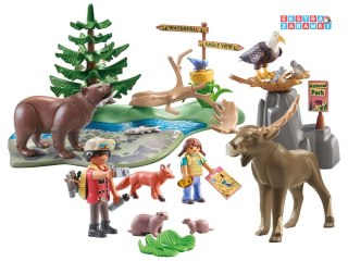 [ZA5999] Klocki Playmobill 71403 Zwierzęta Ameryki Północnej zestaw 54 el.