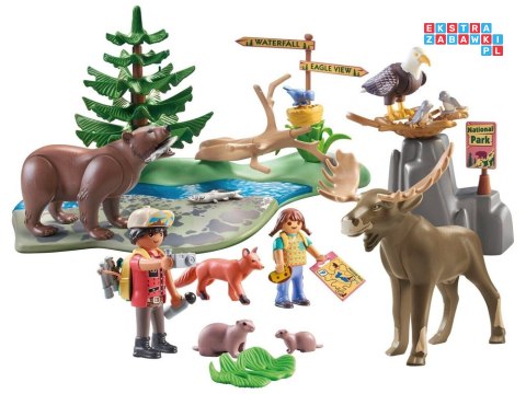 Klocki Playmobill 71403 Zwierzęta Ameryki Północnej. Zestaw 54elem/ ZA5999