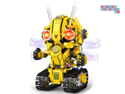 Klocki Techniczne Robots Pro 5w1 Zestaw Pilot + światło LED 673ele RC0743