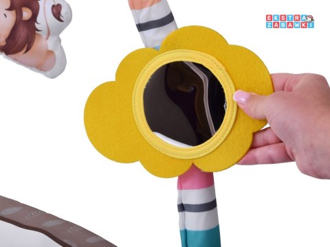 [ZA5825] Kolorowa mata edukacyjna ze zwierzątkami miękka i bezpieczna