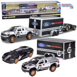 Maisto Licencjonowane Auta Metalowe Ford Raptor i Ford GT Heritage ZA5961