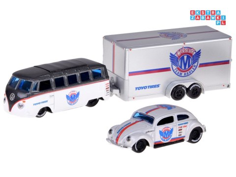 Maisto Licencjonowane Auta Metalowe Volkswagen Van Samba i VW Beetle ZA5968