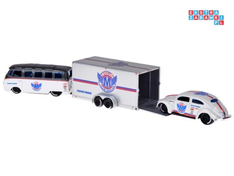 Maisto Licencjonowane Auta Metalowe Volkswagen Van Samba i VW Beetle ZA5968